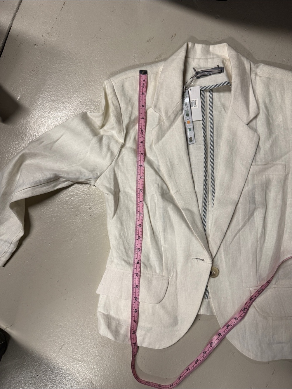 Linen blazer - Picture 6 of 6